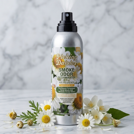 Smoke Odor Eliminator 7oz Spray Picking Daisies