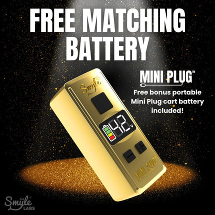 Smyle Labs - Robotjamin Robot Controlled Robot and Cart Battery - Golden Edition - Virginia Vapes & Tobacco