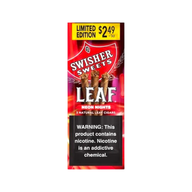 Swisher Leaf Limited Edition Neon Lights - Virginia Vapes & Tobacco