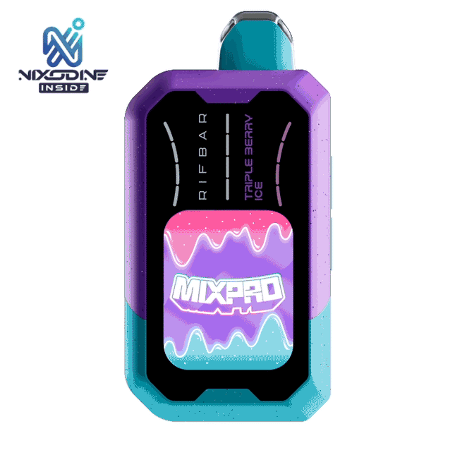 Rifbar MX Pro Nixodine Disposable Triple Berry Ice