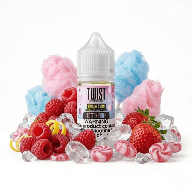 Twist Cotton Fluff 30ml Salt Nicotine - Virginia Vapes & Tobacco