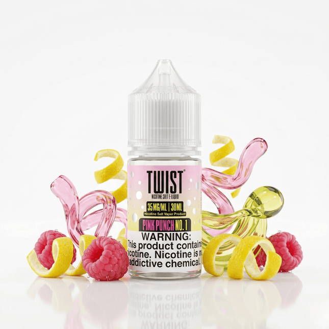 Twist Pink Punch No.1 30ml Salt Nicotine - Virginia Vapes & Tobacco