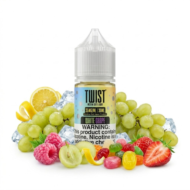 Twist White Grape Salt 30ml - Virginia Vapes & Tobacco
