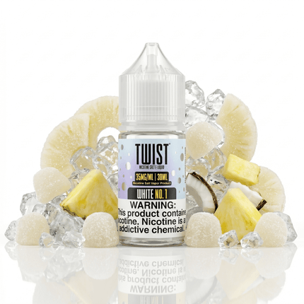 Twist White no.1 Salt 30ml - Virginia Vapes & Tobacco