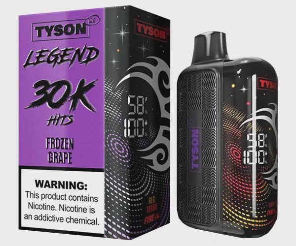 Tyson Legend 30K Vape 30,000 Puff Disposable by Mike Tyson Tyson Legend 30K Vape 30,000 Puff Disposable by Mike Tyson