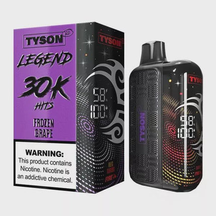 Tyson Legend 30k 5% Disposable frozen grape