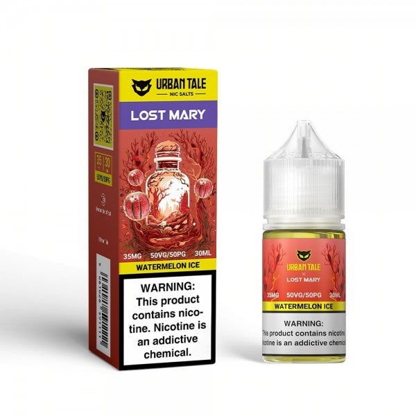 Urban Tale X Lost Mary Watermelon Ice Salt 30ml - Virginia Vapes & Tobacco