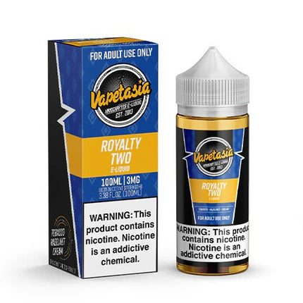 Vapetasia Royalty Two 100ml - Virginia Vapes & Tobacco