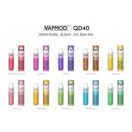 VapMod QD40 Fish Puff 3k Disposable - Virginia Vapes & Tobacco