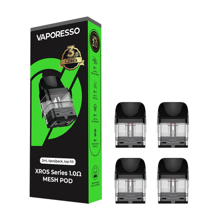 Vaporesso Xros Core 3.0 Pods 4pk 1.0 2ml - Virginia Vapes & Tobacco