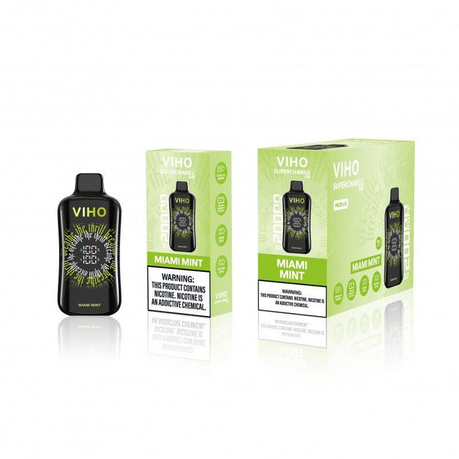 Viho Supercharge Pro 20k 5% Disposable miami mint