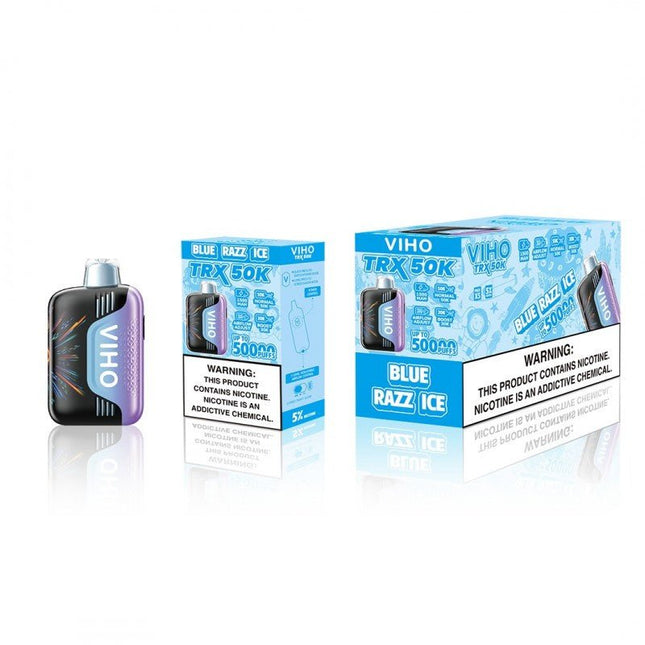 Viho TRX 50k Disposable Blue Razz Ice - Virginia Vapes & Tobacco