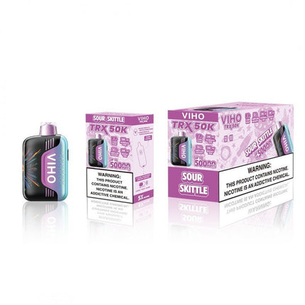 Viho TRX 50k Disposable Sour Skittle - Virginia Vapes & Tobacco