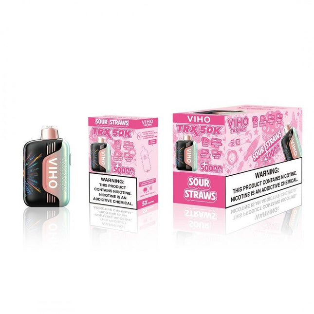 Viho TRX 50k Disposable Sour Straws - Virginia Vapes & Tobacco