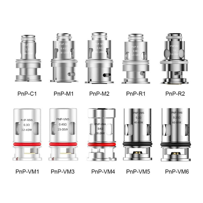 VooPoo PNP Coils 5pk