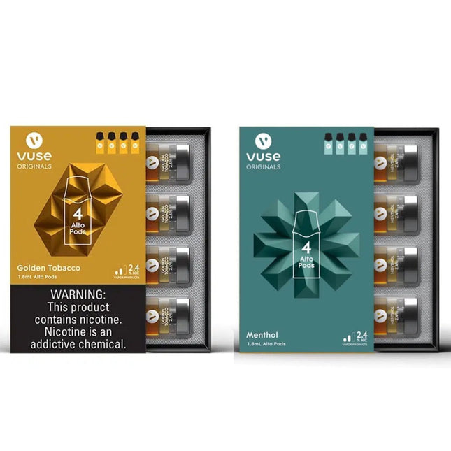 Vuse Alto Pods 2.4% 4pk - Virginia Vapes & Tobacco