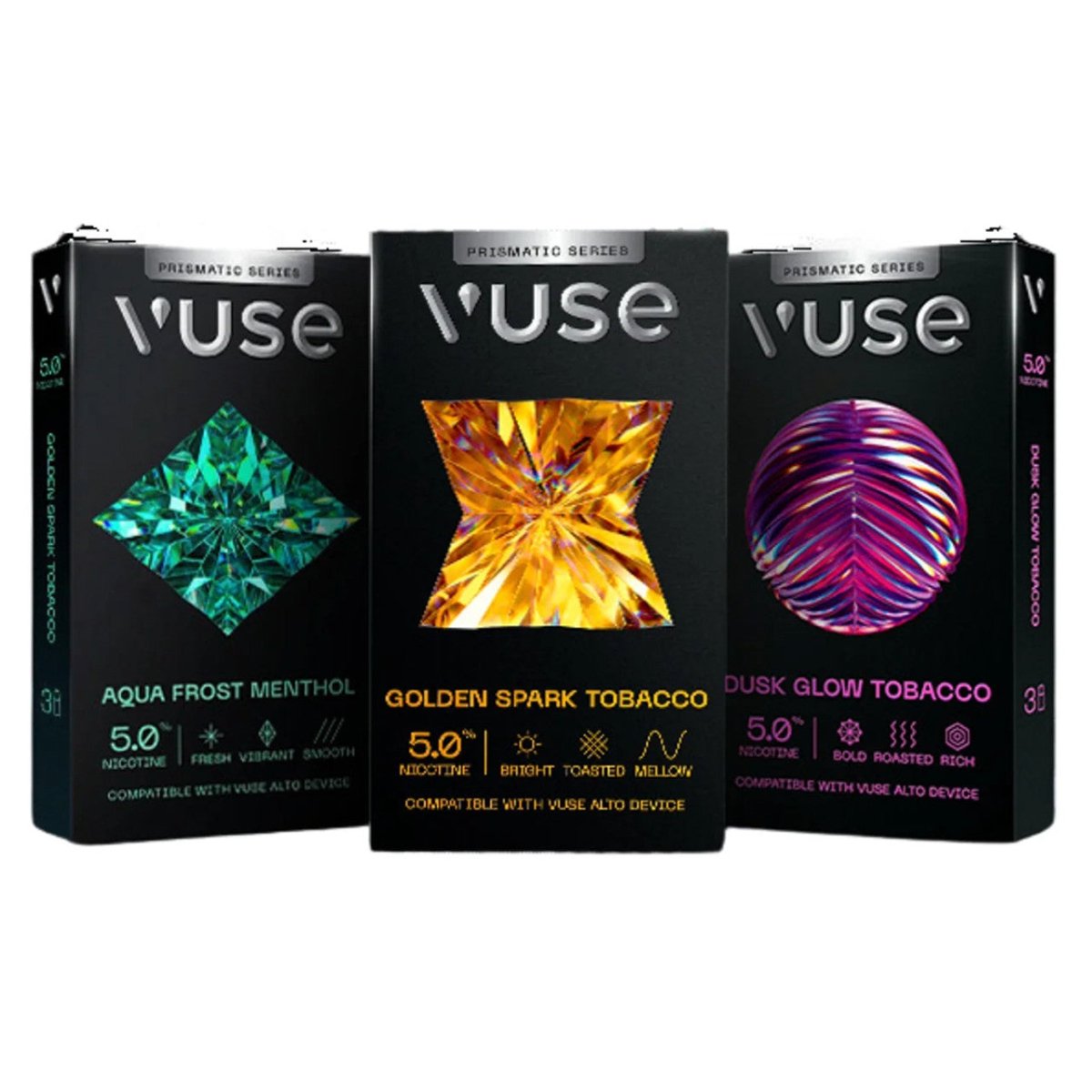 Vuse Alto Pods Prismatic Series 5% 3pk Vuse Alto Pods Prismatic Series 5% 3pk