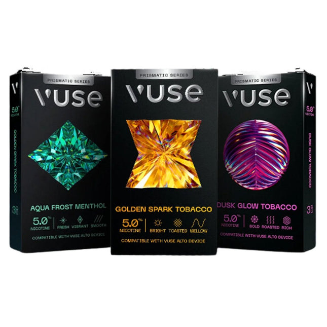 Vuse Alto Pods Prismatic Series 5% 3pk - Virginia Vapes & Tobacco