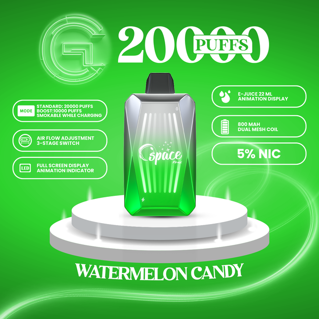 Space Glow 20k Disposable 5%