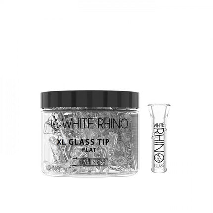 White Rhino XL Glass Tips 2pk - Virginia Vapes & Tobacco