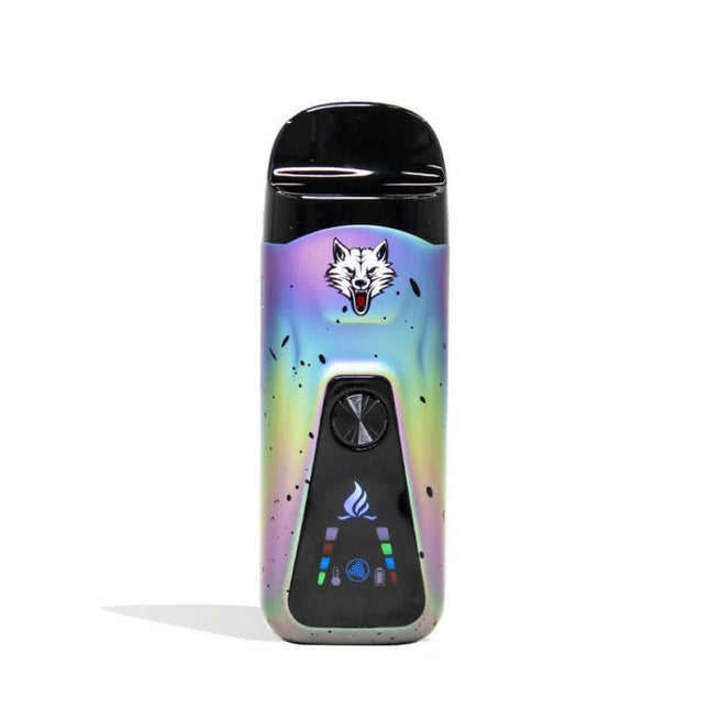 Wulf Flex Dry Herb & Concentrate Vaporizer rainbow splatter