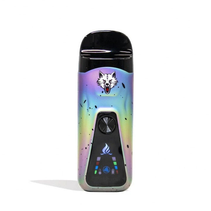 Wulf Flex Dry Herb & Concentrate Vaporizer rainbow splatter