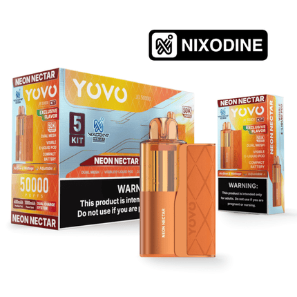 Yovo JB50k Full Kit Nixodine Neon Nectar - Virginia Vapes & Tobacco