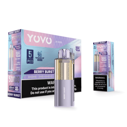 YOVO JB50k Nixodine POD ONLY Berry Burst - Virginia Vapes & Tobacco