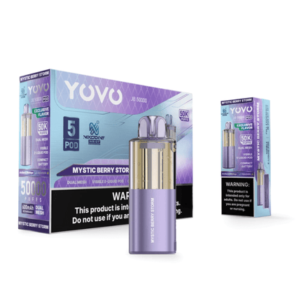 YOVO JB50k Nixodine POD ONLY Mystic Berry Storm - Virginia Vapes & Tobacco