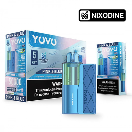 Yovo JB50k Full Kit Nixodine Pink & Blue