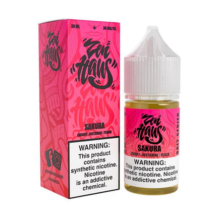 Zen Haus Sakura Salts 30ml - Virginia Vapes & Tobacco