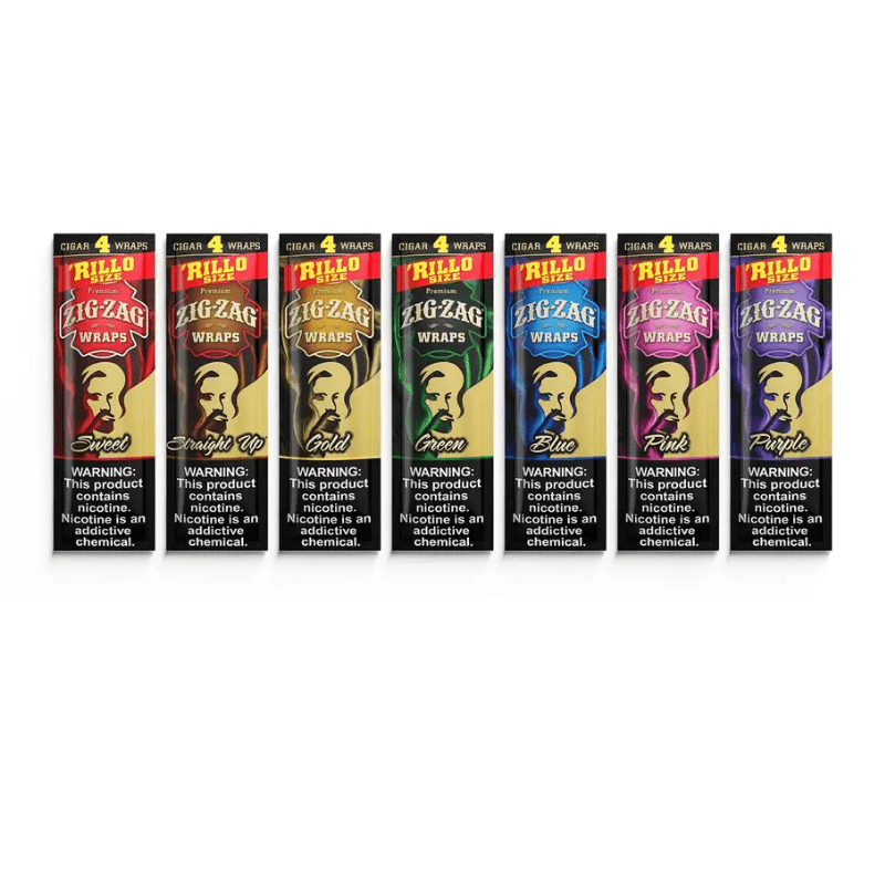 are zig zag wraps tobacco free Zig-Zag 'Rillo Size 4 for .99 are zig zag wraps tobacco free Zig-Zag 'Rillo Size 4 for .99