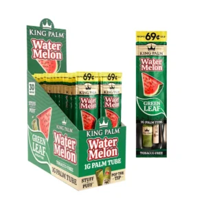 King Palm Single Flavored Palm Leaf Cones Watermelon