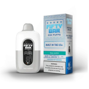 Fifty Bar Nixodine Disposable Baja Mango