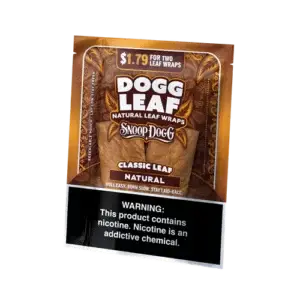 Dogg Leaf Flat Wraps Natural