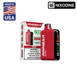 Rinnbar 50k Nixodine Disposable Reds Apple