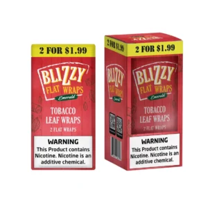 Blizzy Flat Wraps 2pk Emerald