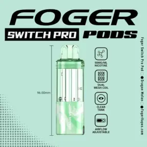 Foger Switch Pro Disposable POD ONLY Dragon Melon