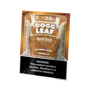 Dogg Leaf Flat Wraps Vanilla