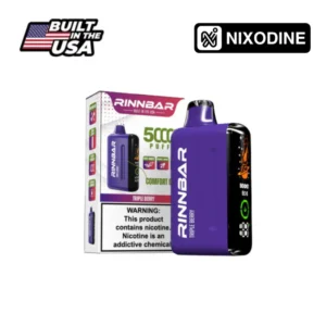 Rinnbar 50k Nixodine Disposable Triple Berry