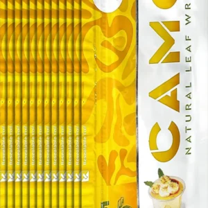 Camo Self Rolling Leaf Wraps Banana Custard
