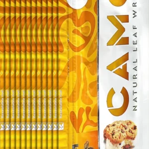 Camo Self Rolling Leaf Wraps Cookies & Cream