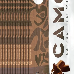 Camo Self Rolling Leaf Wraps Choco