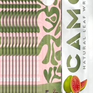 Camo Self Rolling Leaf Wraps Guava