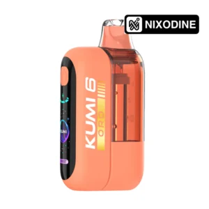 Kumi 6 Oro Nixodine Disposable Peach Ice