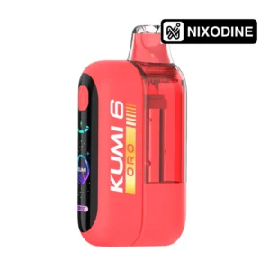Kumi 6 Oro Nixodine Disposable Coded Red Dew