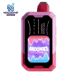 Rifbar MX Pro Nixodine Disposable Cherry Strazz