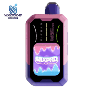 Rifbar MX Pro Nixodine Disposable Blueberry Pink Lemonade