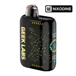 Geek Labs Pulse X Nixodine Disposable Sour Strawberry Ice