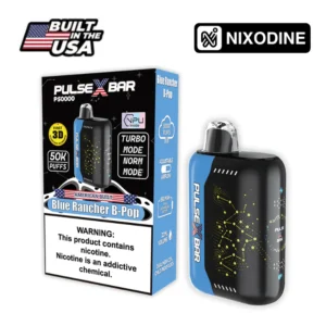 Pulse X Bar Nixodine Disposable Blue Rancher B-Pop